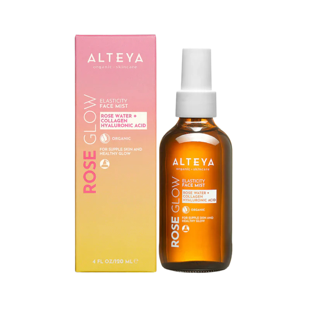 Kasvosuihke Glow - Ruusuvesi + Kollageenipeptidi 120ml