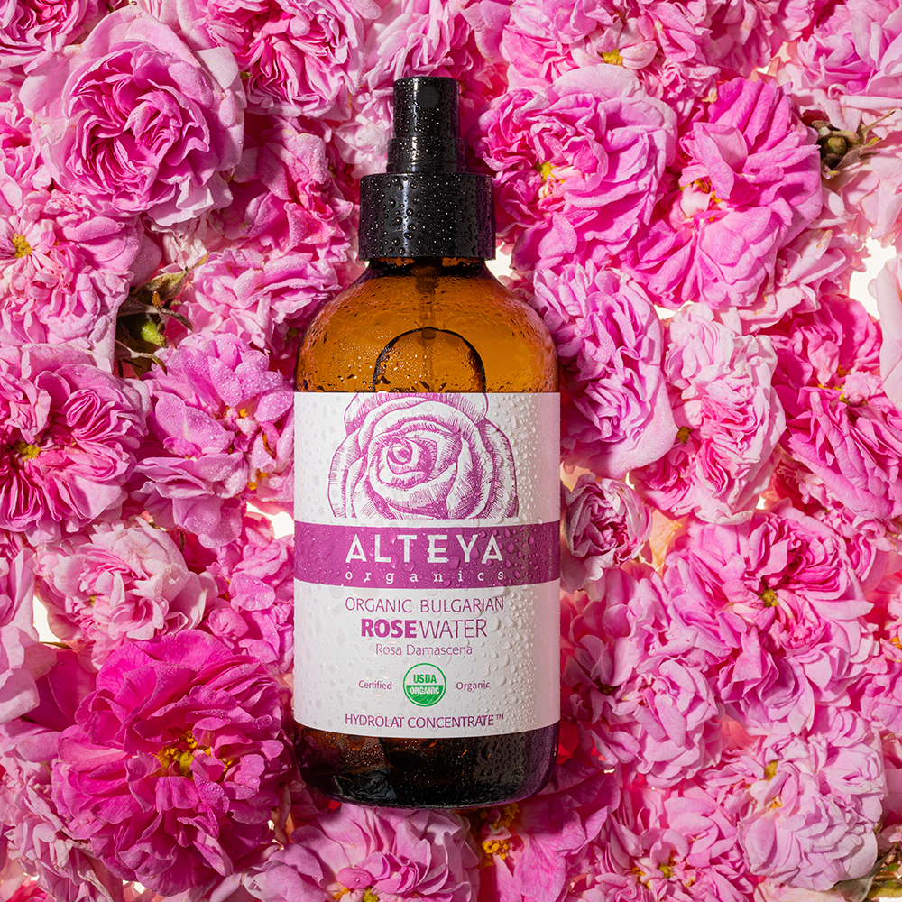 Ruusuvesi - Lasisuihkepullo 240 ml