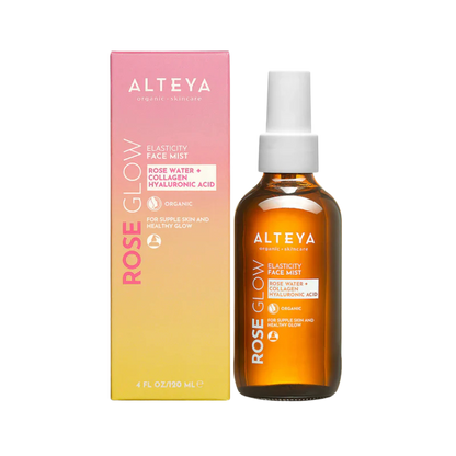 Kasvosuihke Glow - Ruusuvesi + Kollageenipeptidi 120ml